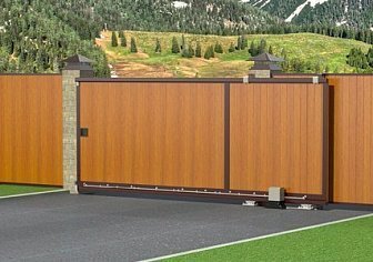 Откатные ворота Doorhan SLG-A (7500х1500)