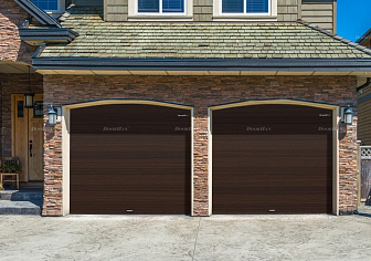 Секционные гаражные ворота Doorhan RSD01 BIW (2000х1800)